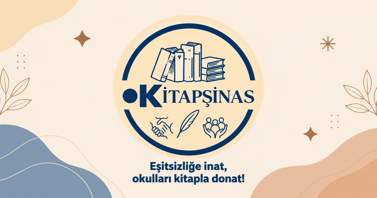 Kitapşinas - Eşitsizliğe inat, okulları kitapla donat!